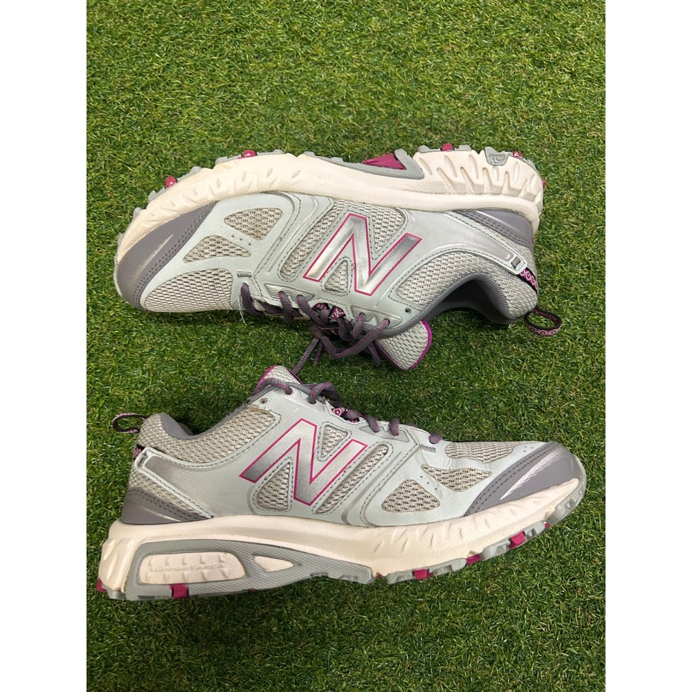 New Balance 412 v3 All Terrain Trail Running Shoes Grey Pink WT412LG3 Womens 9